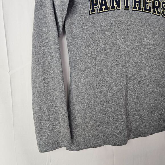 Nike Legend Dri Fit Heather Gray Long Sleeve Activewear Top Womens Small Panther - Picture 3 of 10